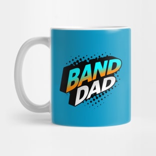 Band Dad Hero Retro Mug